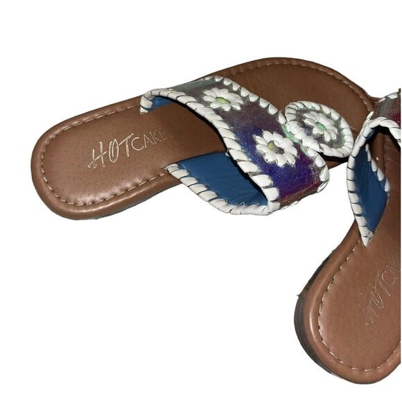 Hot Cakes Girls Iridescent Sandals - Picture 3 of 6